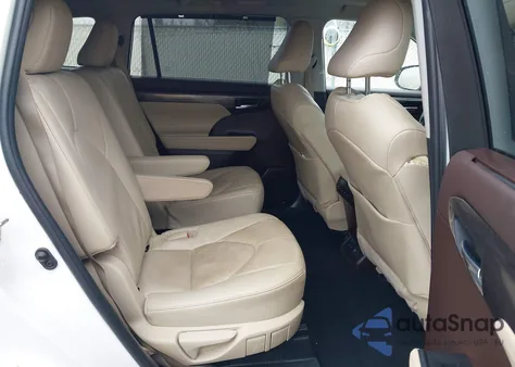 2022 Toyota Highlander Platinum from USA, damaged, VIN 5TDFZRAH5NS130434